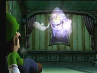 une photo d'Ã©cran de Luigi s Mansion sur Nintendo Gamecube